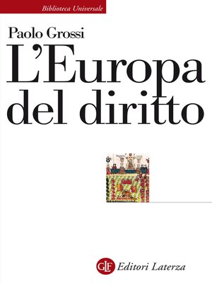 cover image of L'Europa del diritto
